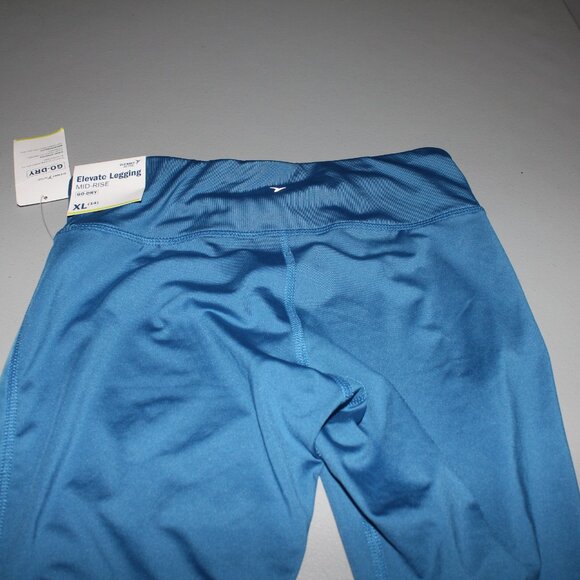 Blue  Go Dry Elevate Old Navy Leggings Size XL 14  New - Picture 5 of 5